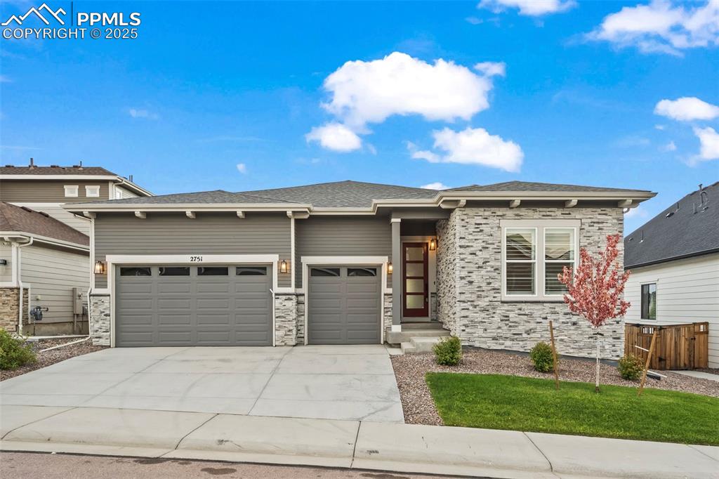 Caption: Front of Structure