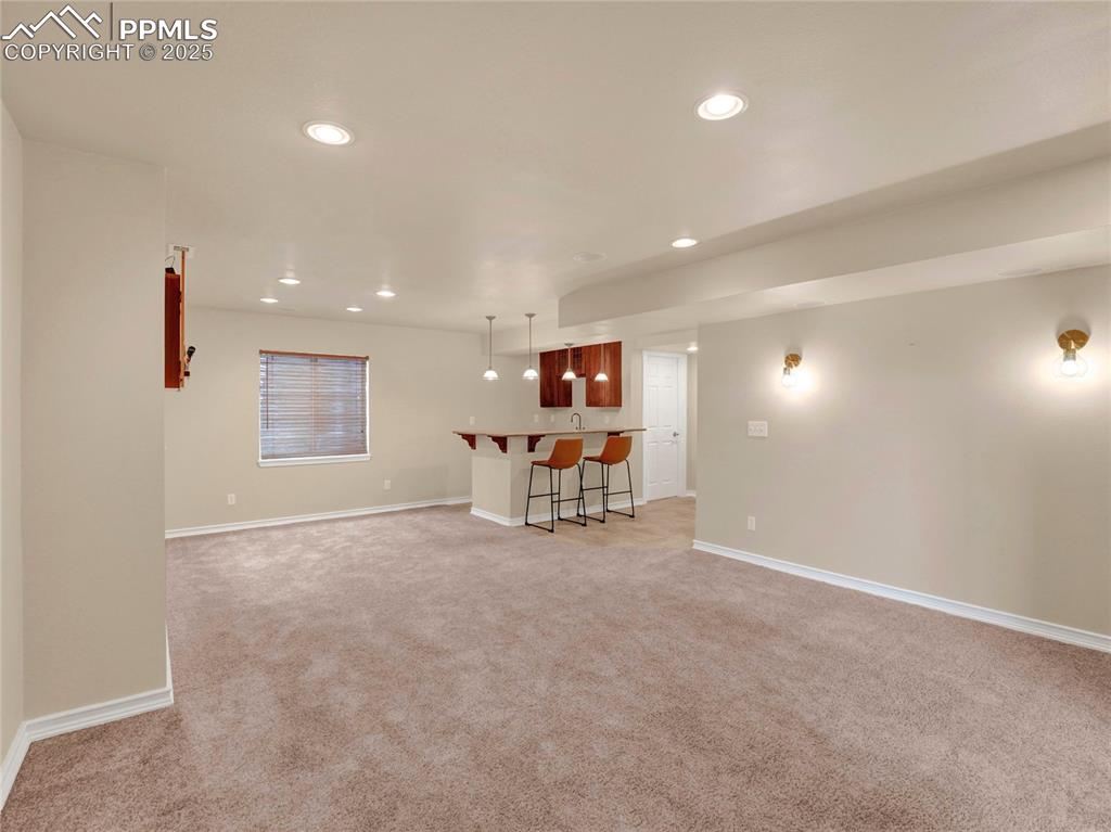 Image 30 of 45: Large Second Living Room in the Finished Basement 