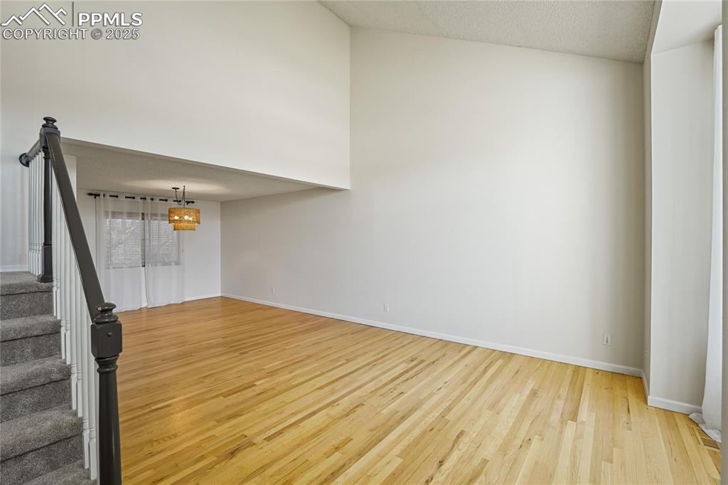 Image 6 of 45: Dining Room and Living Room open space 