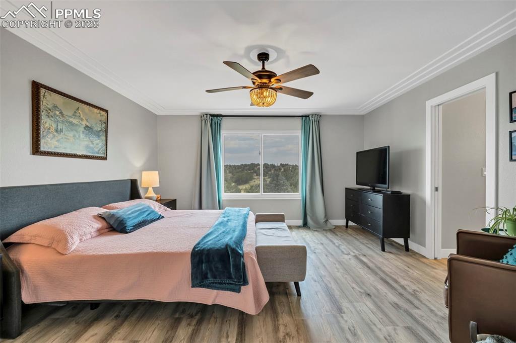 Image 10 of 50: There are 3 main level bedrooms, including this spacious owner
