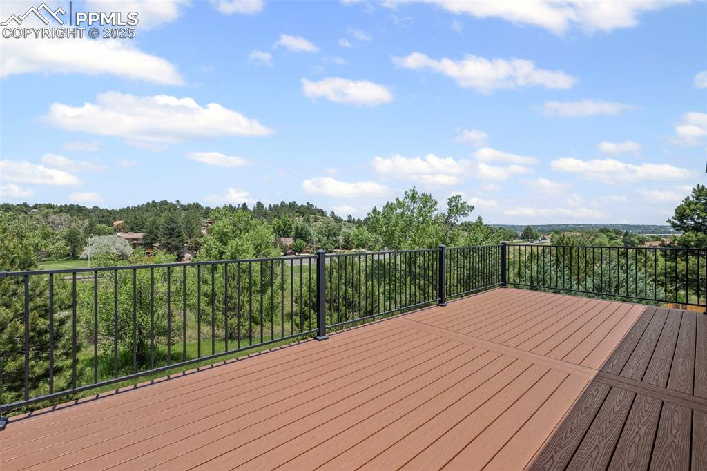 Image 48 of 48: View of wooden terrace