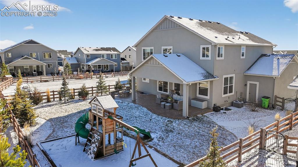 Image 38 of 43: Privacy trees and landscaping already in place!