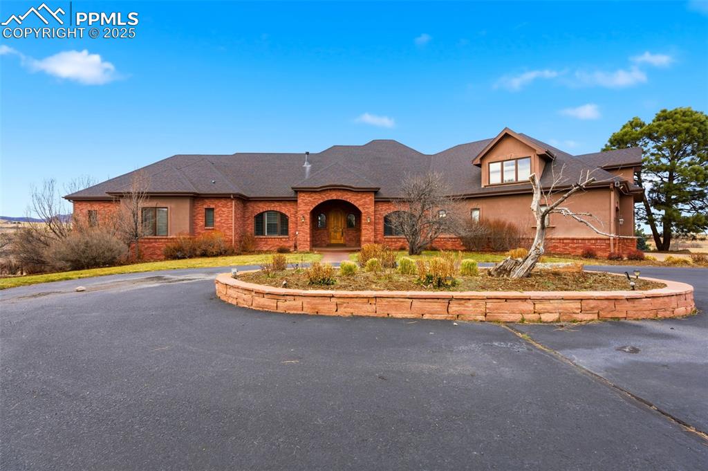 Caption: Front of Structure