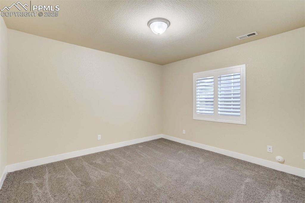 Image 42 of 50: Basement Bedroom – Comfortable lower-level bedroom with soft carpeting, neu