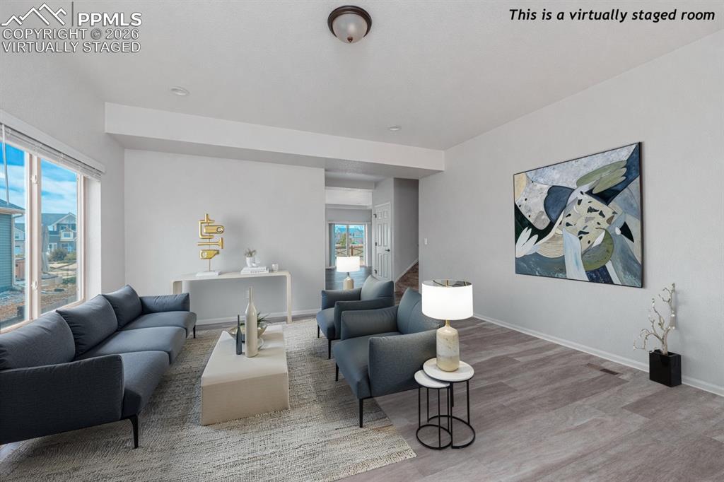 Image 2 of 50: Virtually Staged (Living Room)