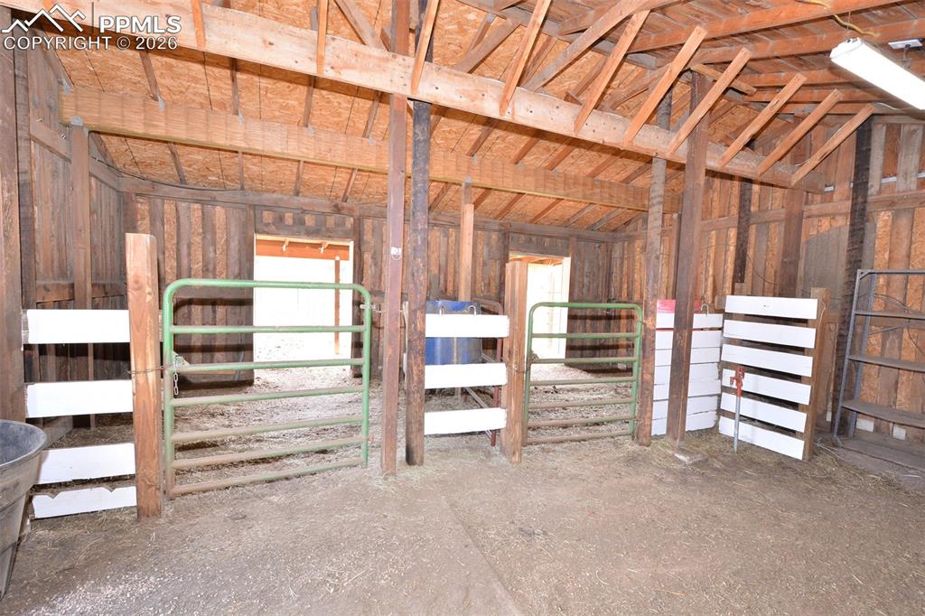 Image 44 of 50: Two separate horse stalls