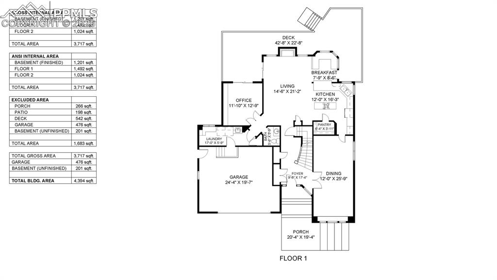 Image 48 of 50: Main Level Floor Plan