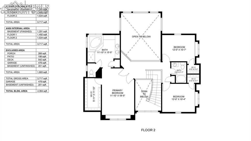 Image 49 of 50: Upper Level Floor Plan