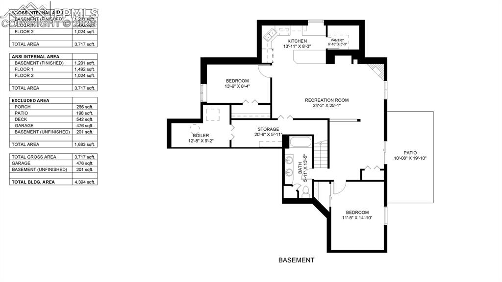 Image 50 of 50: Basement Floor Plan