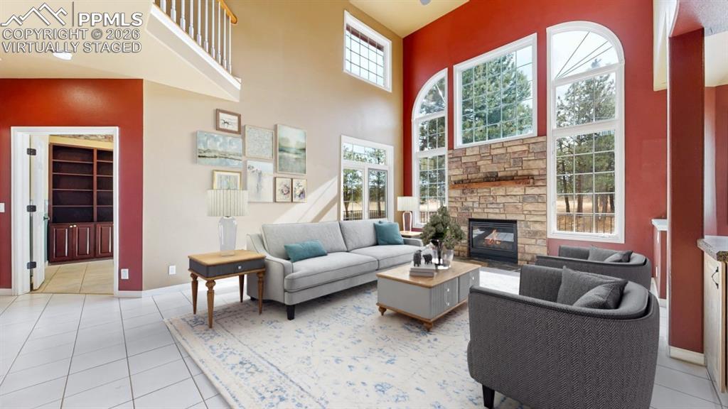 Image 6 of 50: Virtually Staged living room