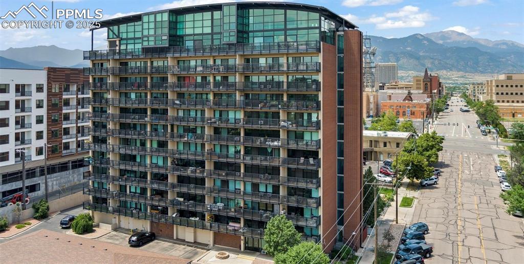 Caption: Front of Structure