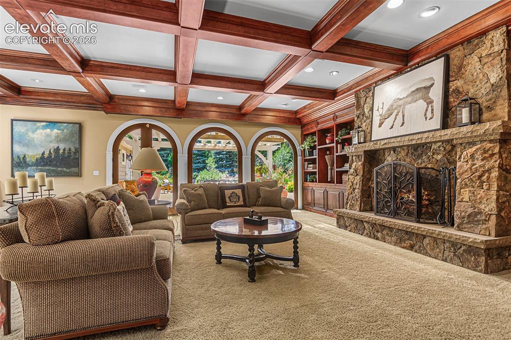 Image 16 of 50: Opens up to large patio and grilling area.