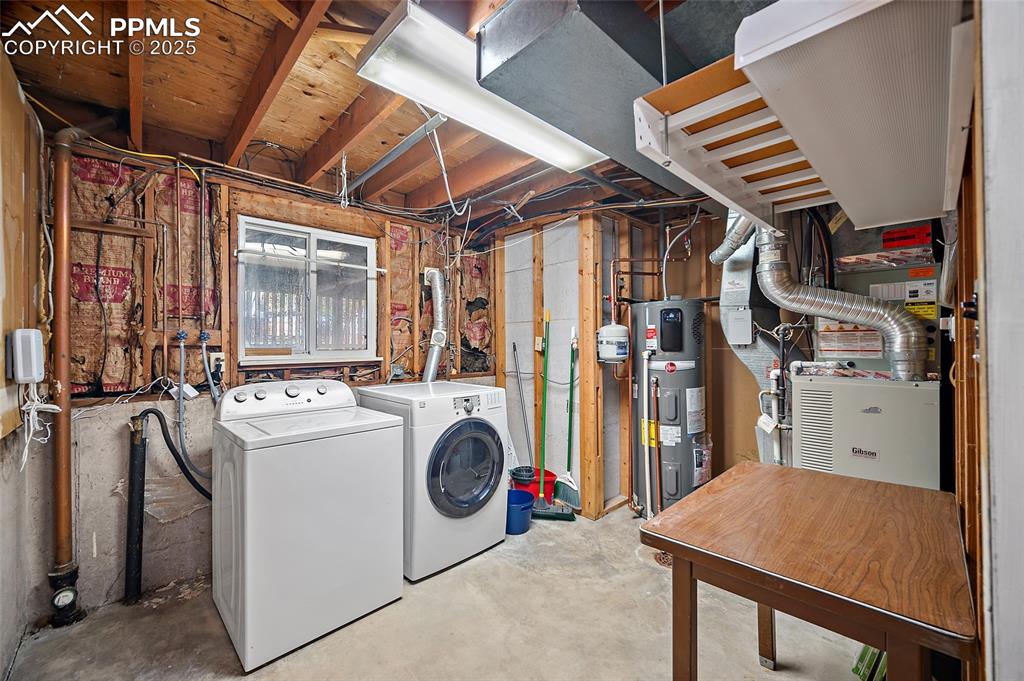 Image 27 of 49: laundry + utility room downstairs