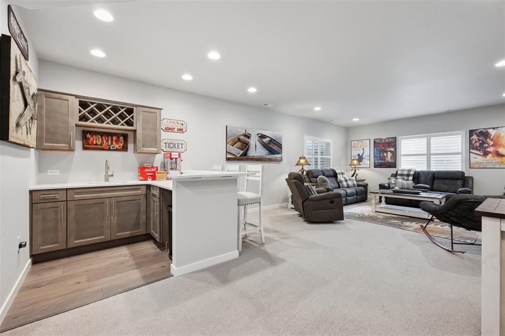 Image 26 of 44: Spacious basement with 9