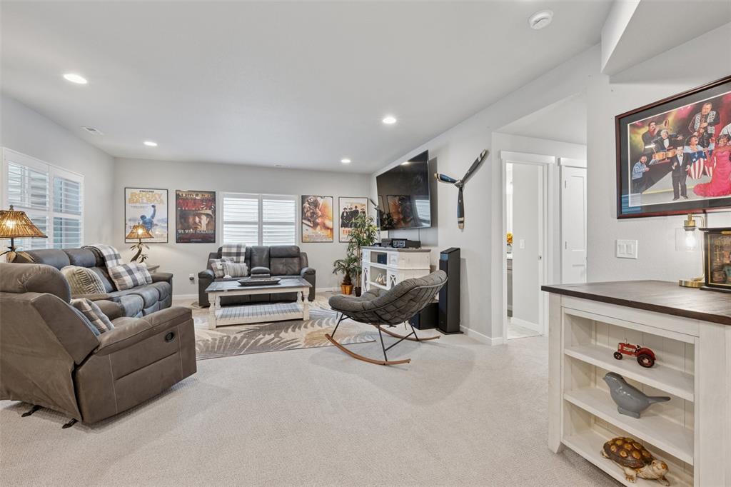 Image 28 of 44: What a wonderful place for movie time!