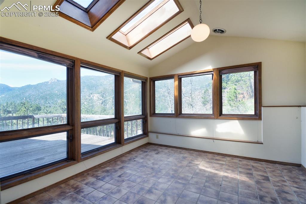 Image 27 of 46: Gorgeous views from this garden room.