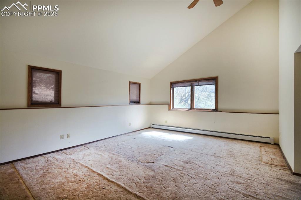 Image 29 of 46: Very large primary bedroom, with a large walk in closet.