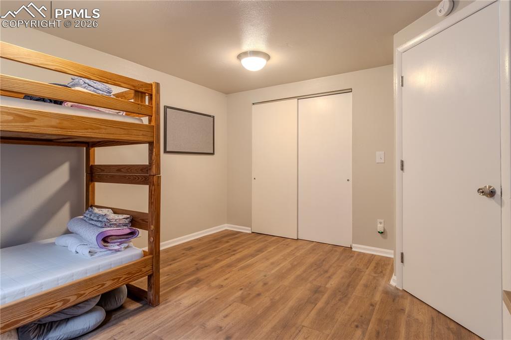 Image 29 of 29: Basement bedroom with nice size closet