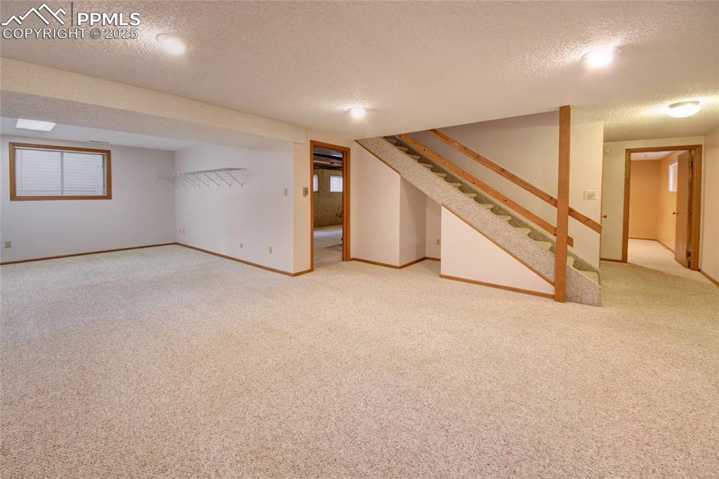 Image 27 of 48: Finished basement
