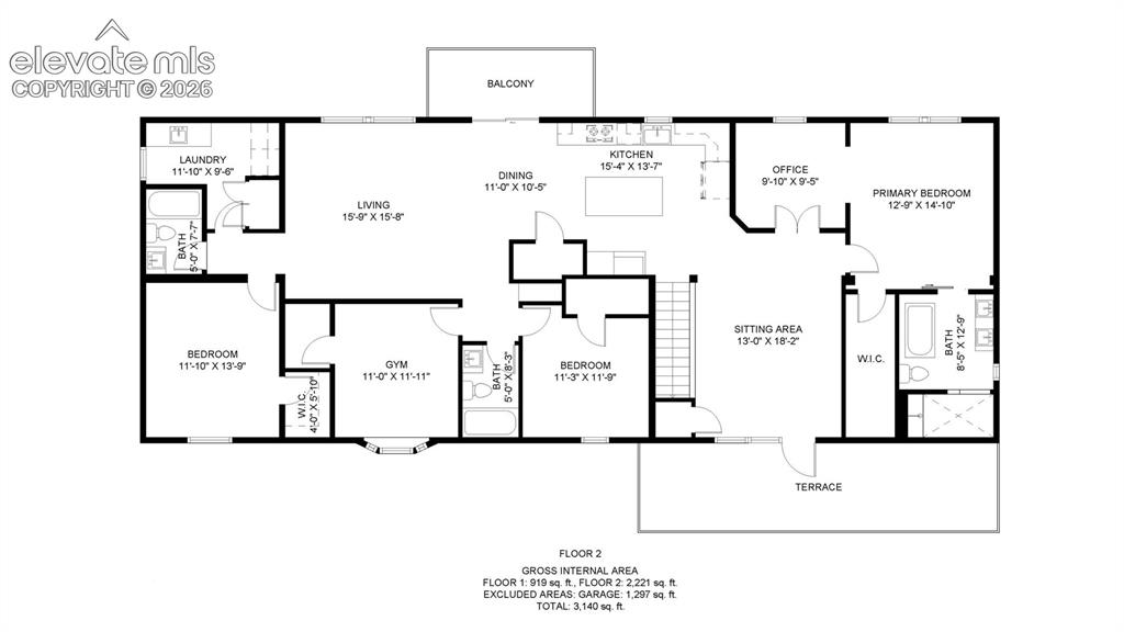 Image 49 of 50: Floor plan main level
