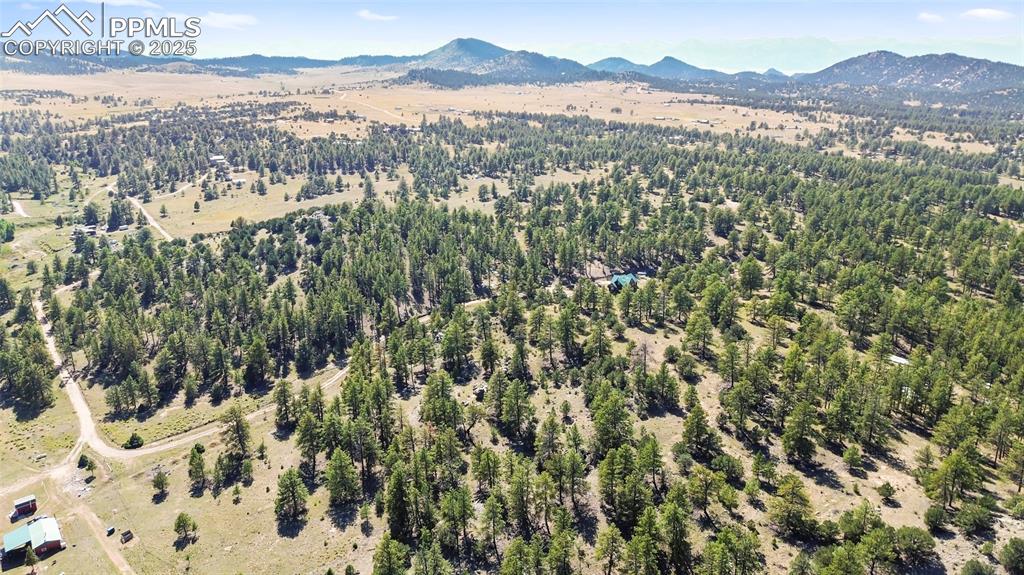 Image 30 of 33: Drone / aerial view of mountains
