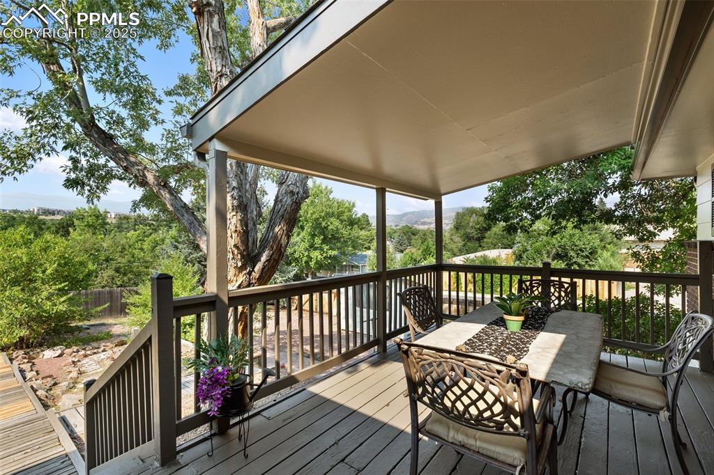 Image 8 of 49: New back deck