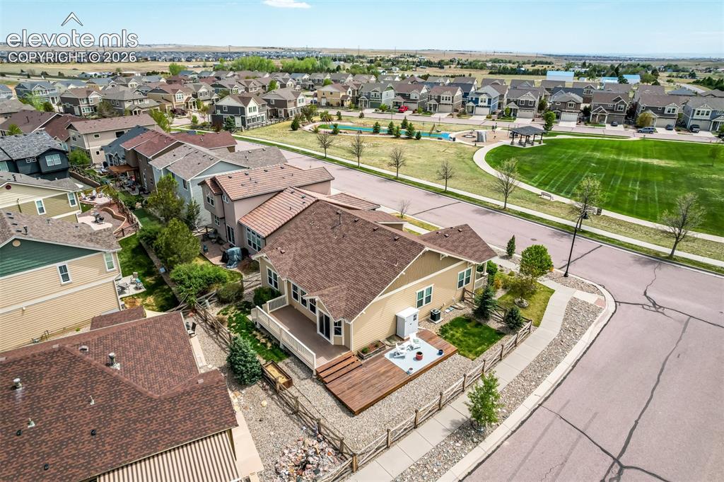Image 35 of 44: Large corner lot offers more privacy than most homes in the neighborhood