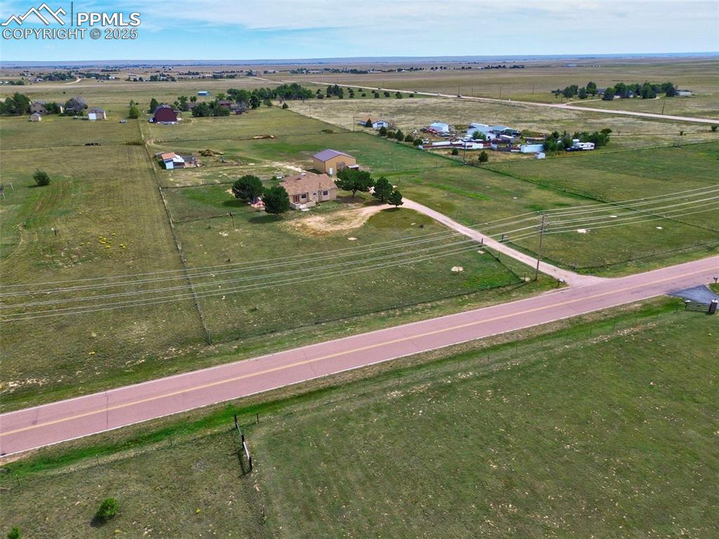 Image 47 of 50: Aerial view of property