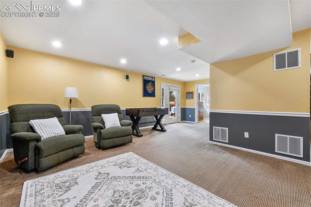 Image 25 of 46: Flexible space in large basement