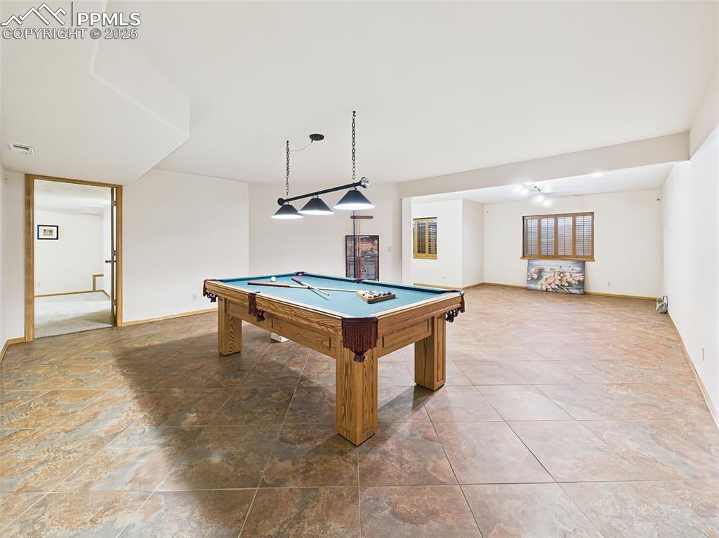 Image 36 of 50: The High-End Olhausen Billiards table with accessories are included! The ro
