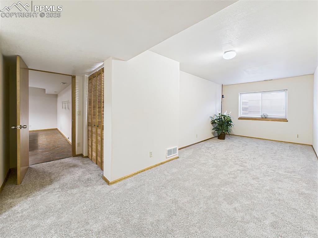 Image 38 of 50: Bedroom #3 is non-conforming due to not having a dedicated closet! If a 3rd