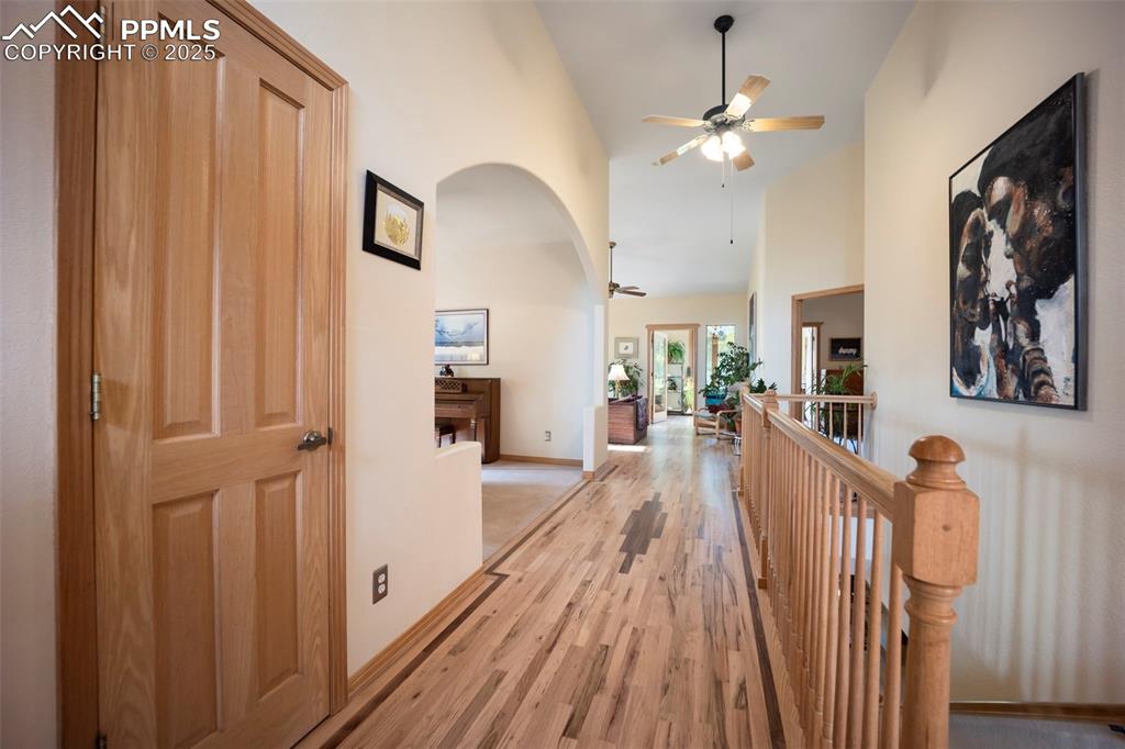 Image 6 of 50: Beautiful Foyer accented by true hardwood elegance