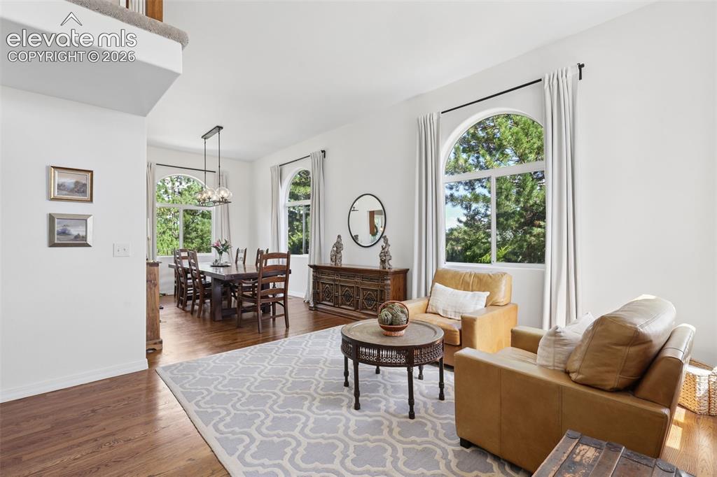 Image 9 of 27: Main front entry into Formal living room