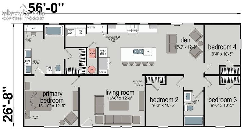 Image 4 of 6: Floor plan