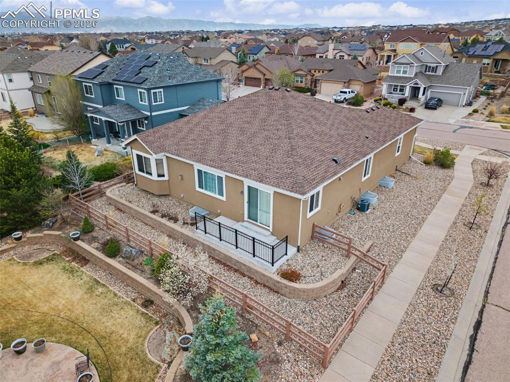 Image 4 of 40: Aerial view of residential area