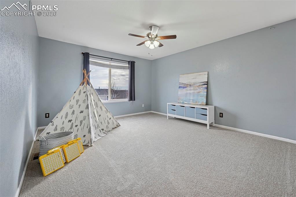 Image 19 of 49: Top of stairs, range views!