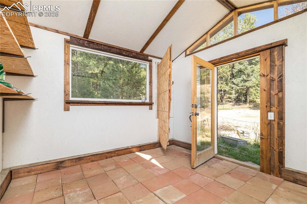 Image 34 of 47: Interior of Shed 