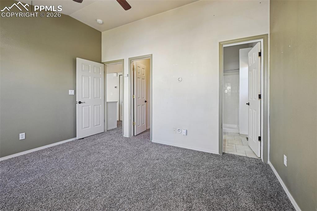 Image 18 of 35: Walls are white! Vaulted ceilings and lots of light