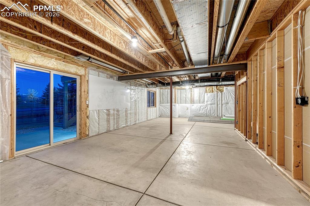 Image 39 of 50: Clean Walkout Basement