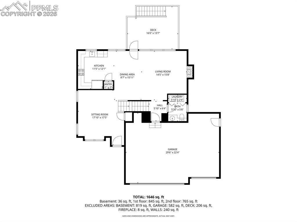 Image 46 of 50: Main Level (3-car)