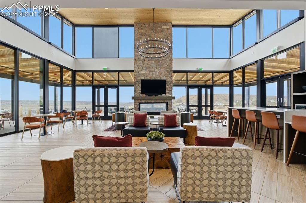 Image 44 of 50: Montaine community center great room 