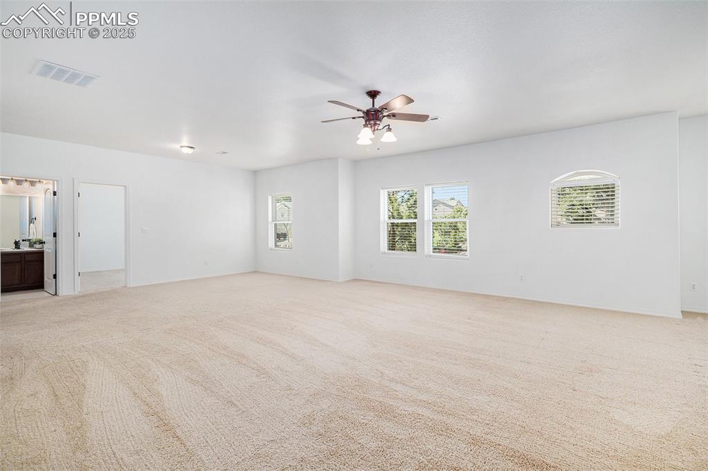 Image 37 of 44: Expansive additional living area upstairs!