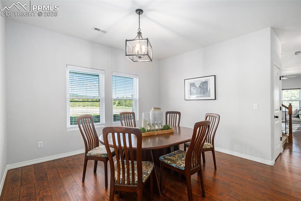 Image 9 of 44: Comfy formal dining room!