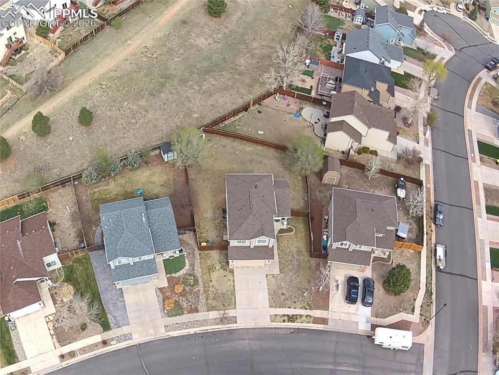 Image 8 of 34: Backs up to a open space hiking trail