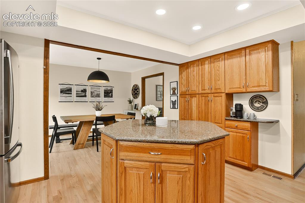 Image 7 of 21: Dining room w/ walk-out