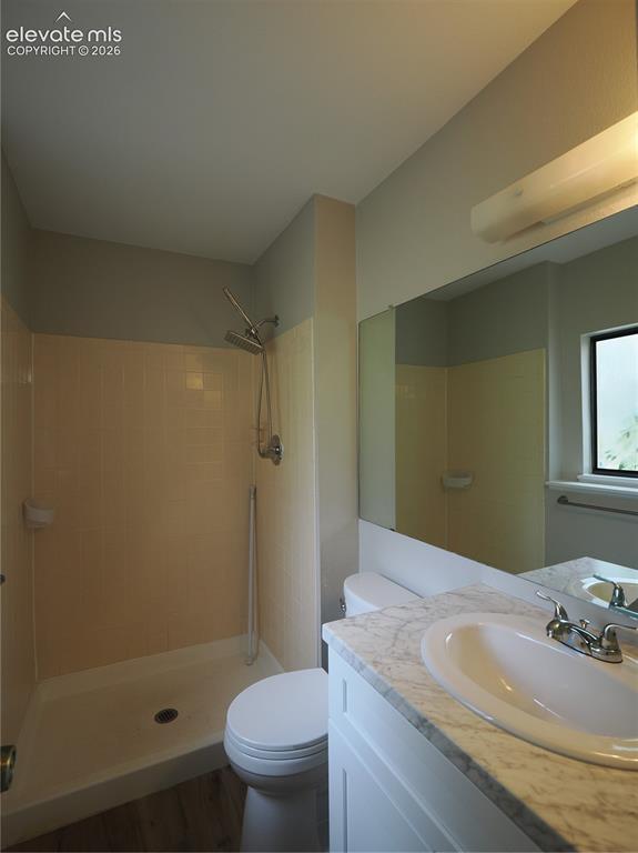 Image 24 of 31: 3/4 bath in lower lever off the extra room