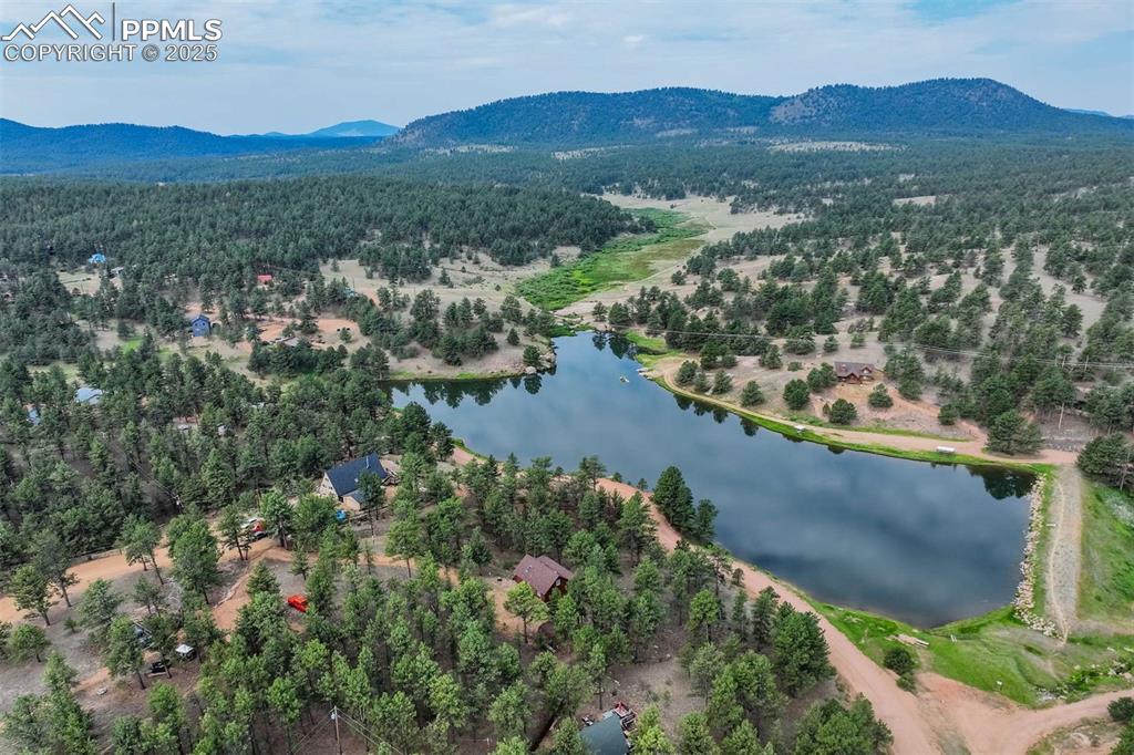Image 24 of 25: Aerial/Drone view of Wilson Lake and beyond