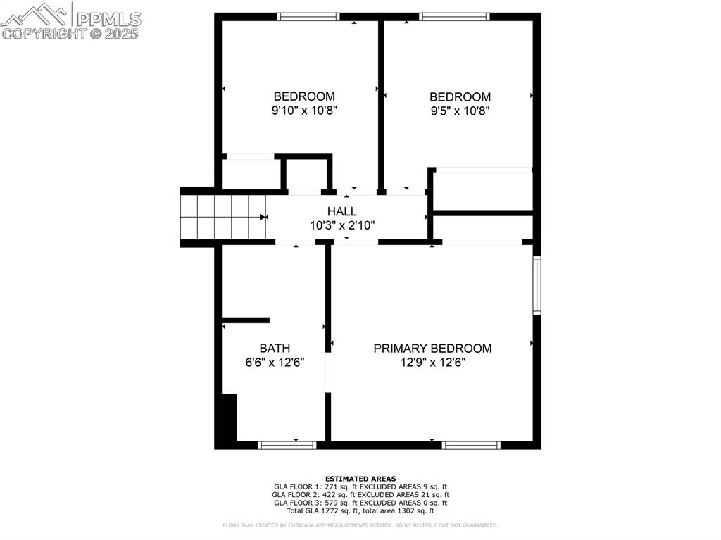 Image 40 of 41: Upper Level Floor Plan
