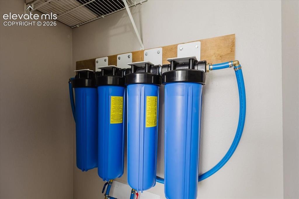 Image 23 of 38: 4 stage whole house water filter/softener