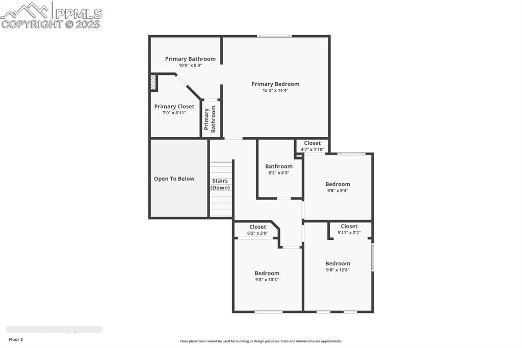 Image 36 of 36: Upper Level Layout